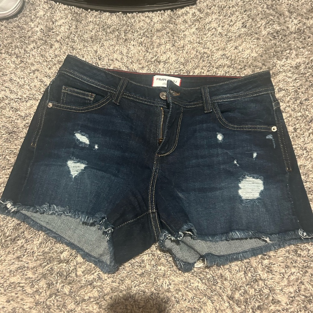 Fran Denim Joy Shorts